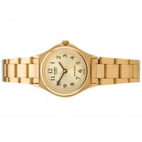 Casio Dress Ltp-1130n-9brdf Reloj De Pulsera Analógico Para Mujer. Color Dorado. Esfera Dorada. Números Negros. - details 2