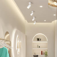 Spotlight LED Tricolor Montaje En Superficie Para Iluminación Interior En Sala De Estar Dormitorio Cocina Vínculo 85-265V - details 12