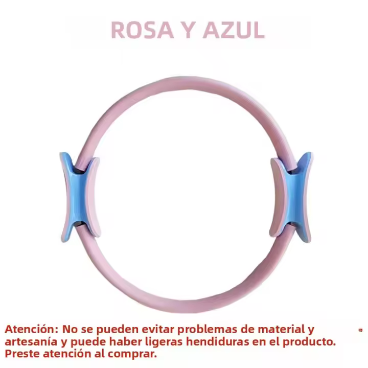 Anillo De Yoga Fitness Pilates Para Entrenamiento De Músculos Pélvicos Anillo Mágico Con Espalda Abierta Suministros De Yoga - 1