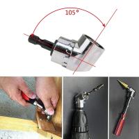 Kit De Extensión De Ángulo Flexible Y Soporte De Ángulo Recto Para Taladro 2pc 105 Grados Adaptador De Destornillador Y Soporte De Enchufe Herramientas De Taladro - details 6
