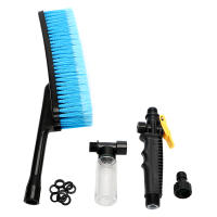Cepillo De Coche Con Botella Limpiadora Espuma Limpia Para Automóviles Camiones Caravanas off Road 4x4 SUV Accesorios De Motocicleta Herramienta De Limpieza Auto - details 3
