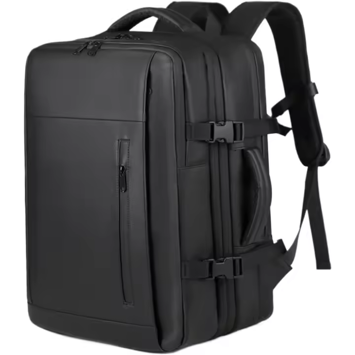 Mochila De Vacío Para Viajes - Mochila De Vacío De Viaje, Mochila De Viaje Impermeable | Soporte Ergonómico Mochila Impermeable De Compresión Con Cerradura, Mochila De Vacío Empresarial Para Viajes - 1