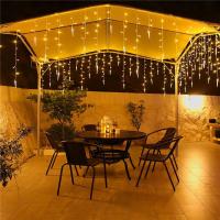 Luz De Encaje LED 3.5M Para Jardín Exterior Impermeable Con 8 Modos Guirnalda De Navidad Para Fiesta Boda Decoración De Vacaciones - details 2