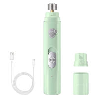 Entrenador De Uñas Eléctrico Para Perros Recargable Por USB Con Polísmero Para Pequeños/Medios Grandes Mascotas Trimmer De Uñas Sin Dolor - details 10