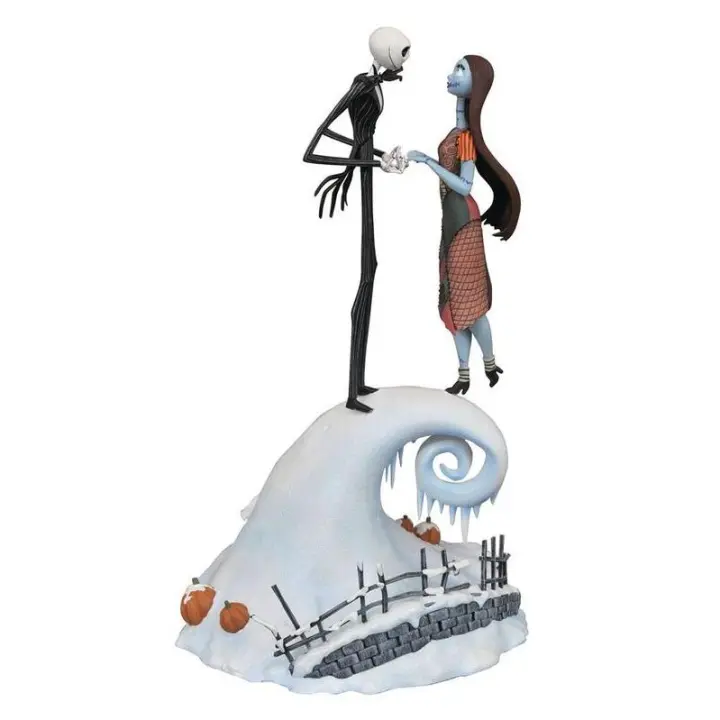 Diamond Select Toys Pesadilla antes de Navidad Estatua Milestones Jack & Sally 36 cm - 1