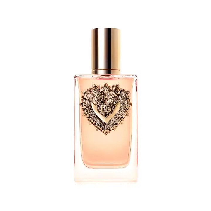 Dolce & Gabbana - Perfume Devotion EDP para mujer, fragancia gourmand con notas de limón confitado, flor de azahar y vainilla, esencia femenina elegante y duradera - 1