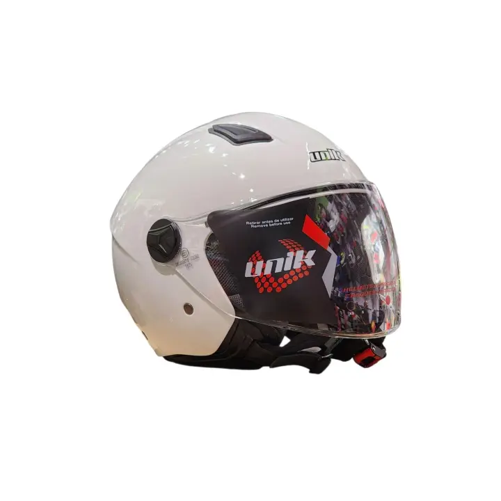 Casco Jet Unik Astro Blanco Brillo ECE 22.06 - 1