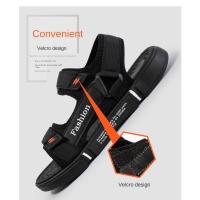 Sandalias De Playa Para Niños Verano Moda Zapatos Ligeros Antideslizantes Suave Comodidad Alta Calidad Bajo Tobillo Hombres - details 6