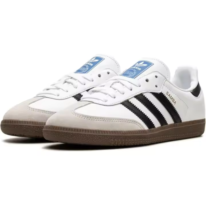 ZAPATILLA ADIDAS SAMBA UNISEX BLANCO/NGR - 1