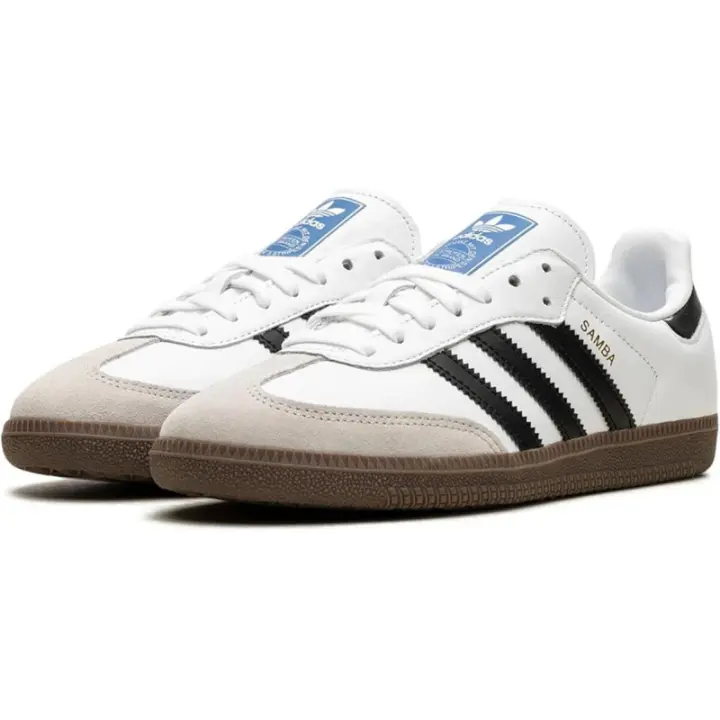 ZAPATILLA ADIDAS SAMBA UNISEX BLANCO/NGR - 1
