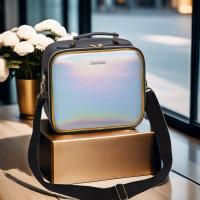 Bolso De Maquillaje Para Mujer En Cuero PU Gran Capacidad Resistente Al Agua Con Espejo Multifuncional Estilo Lady - details 24