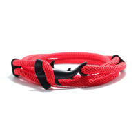 Nuevo Pulsera De Animal De Oceano Tiburón Para Hombres Cordón De Nylon Multicapa Ajustable Joyería De Camping Accesorios De Playa Joias - details 6