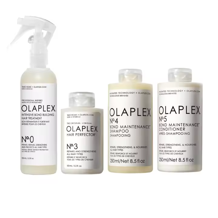 Olaplex Hair Repair Treatment Kit - N0 155ml, N3 100ml, N4 250ml, N5 250ml. - 1