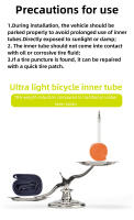 RRSKit Nueva Lata De Bicicleta Ultraligera 28G 700 X 18-32C Llanta Interna De Goma TPU Válvula Francesa Super Lata De Bicicleta - details 3