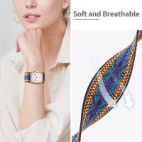 Correa De Tela Solo Loop Para Apple Watch Compatible Con Series 8 7 6 5 4 SE Adecuada Para Hombres Y Mujeres Disponible En Diferentes Colores - details 6