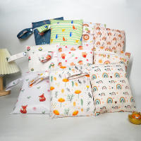 Bolsa De Diaper Para Bebé 20x25cm Impermeable PUL Para Viajes Y Exterior Con Cierre De Cremallera Mini Bolso De Mano Para Carricoche - details 8