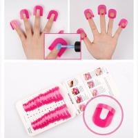 26PCS Bolsa De Herramientas Para Arte De Uñas Con Clip Antidesbordamiento Fácil Y Limpio De Pintura Para Uñas Accesorios De Manicura - details 6