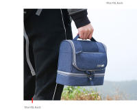 Nueva Bolsa De Maquillaje Para Mujer Organizador De Viaje Oxford Seco Y Húmedo Bolso De Cosméticos Necessaries Estuche De Toallas De Baño - details 9