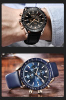 Reloj De Pulsera Deportivo Para Hombre BENYAR 2024 Estilo Casual Lujo Acero Inoxidable Resistente Al Agua Y Al Choque Movimiento Cuarzo - details 12