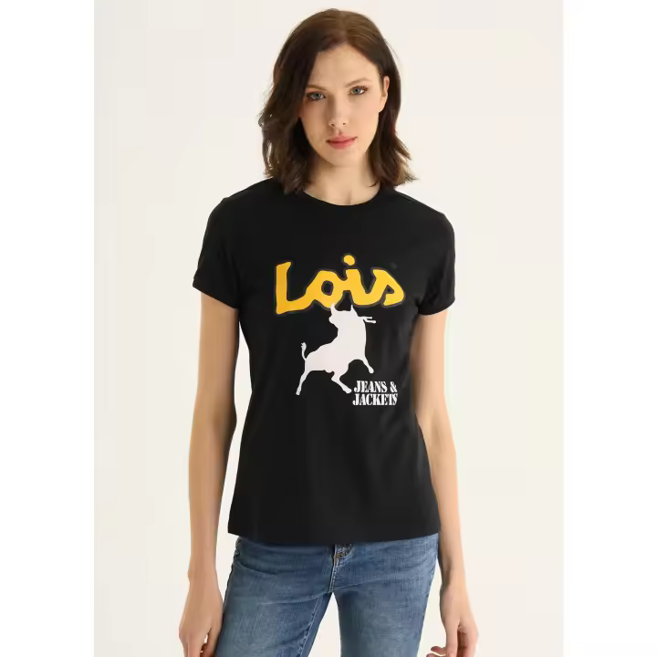 LOIS JEANS - Camiseta de manga corta print - 1