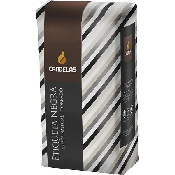 Café Candelas Etiqueta Negra Grano Natural Bolsa 500g - 1