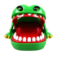Juguete De Relieve De Estrés Dientes De Cocodrilo Juguete Práctico Divertido De Aligátor Mordedor Dentista Creativo Para Niños Y Adultos Regalo De Fiesta - details 4