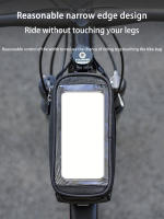 Bolsa De Manillar Para Bicicleta B-SOUL Front Beam Bag Compatible Con Bicicletas De Montaña Y Carretera Bolsa Táctil Para Móvil - details 2