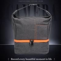 Bolsa De Hombro Portátil Para Cámara DSLR Digital Impermeable Y Protegida Para Fotografía Bolsa De Foto Para Canon Nikon Sony Con Bolsillo Para Lentes - details 2