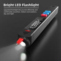 Multímetro Digital Inteligente Con Autoajuste 6000 DC AC Voltaje Capacitancia Ohm NCV Hz Diode Continuidad Prueba De Cable Viva Medidor - details 9