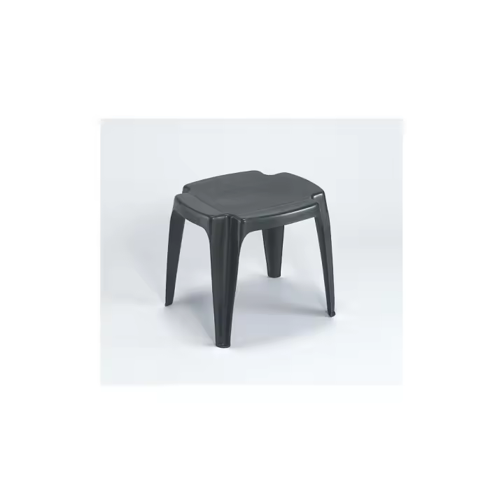 MESA AUXILIAR RESISTENTE EN COLOR  ANTRACITA SOLID  IPAE 42X37X38 - 1