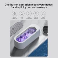 Máquina de limpieza ultrasónica UV con frecuencia de vibración de 45 KHz Máquina de limpieza ultrasónica UV adecuada para Joyas, anillos, Aretes, Collares, Gafas, platería, Relojes, MonedasMaquinillas de afeitar - details 3
