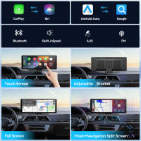 Estéreo Para Coche Universal Portátil Con Carplay Y Android Auto Pantalla Táctil HD De 10.26 Pulgadas Con Enlace Espejo - details 5