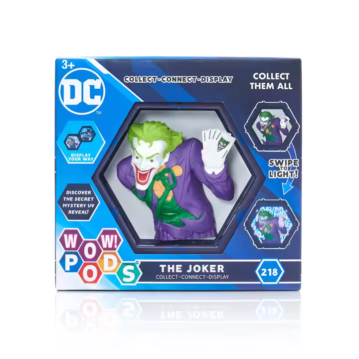 WOW STUFF - Figura WOW! Pod DC Joker - Coleccionables - Excepcional Diseño - Detalles Convincentes - Material Duradero - 1