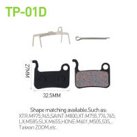 2 Pares De Frenos De Disco Para Bicicleta MTB Pads Hidráulicos Compatible Con SHIMANO SRAM AVID HAYES Piezas De Ciclismo Semi-Metales - details 1
