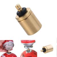 Adaptador De Recarga De Gas Para Estufa De Camping Butano Mini Válvula De Inflación Accesorios Para Tanque De Gas Y Quemador - details 0