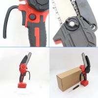 Mini Motosierra Eléctrica De 4/6 Pulgadas Sin Cable Para Jardín Y Carpintería Herramienta De Corte Compatible Con Batería Dewalt/Milwaukee 18V - details 1