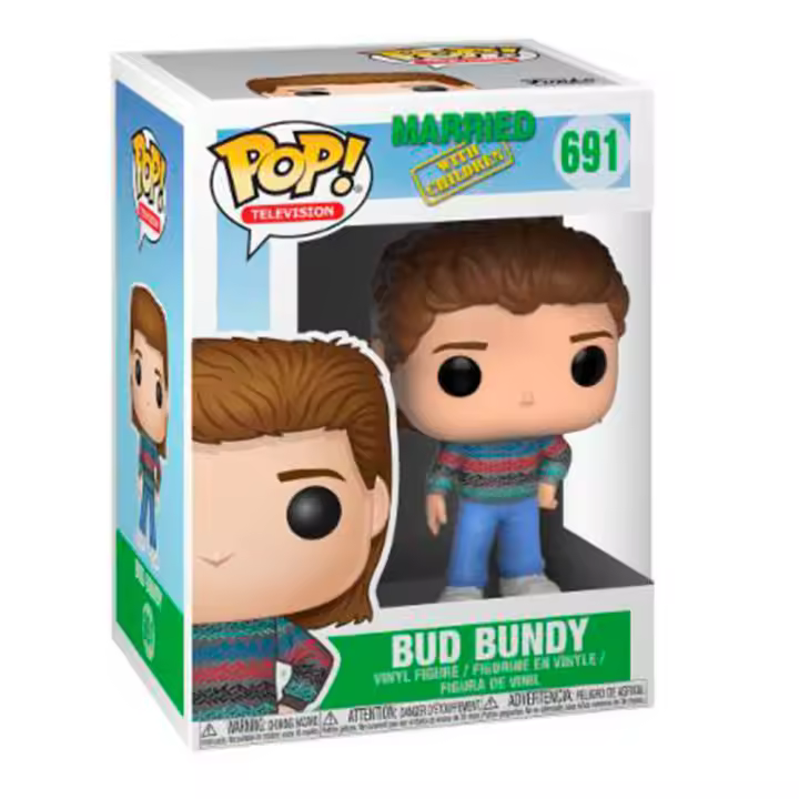 FIGURA FUNKO POP MATRIMONIO CON HIJOS BUD BUNDY 9 CM - Nuevo a Estrenar - Original FUNKO - Miniatura POP - Figura de Colección Funko - 1