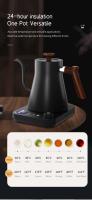 Hervidor Eléctrico De Garrafa De Ganso 1200W Kettle Inteligente Control De Temperatura Constante Para Té Y Café Portátil - details 12