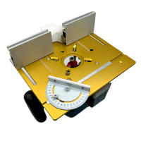 Juego De 3 Placas De Inserto Para Mesa De Router Herramienta Auxiliar De Grabado Y Ensamblaje Para Máquinas De Trimmig De Madera Benches De Carpintería - details 4