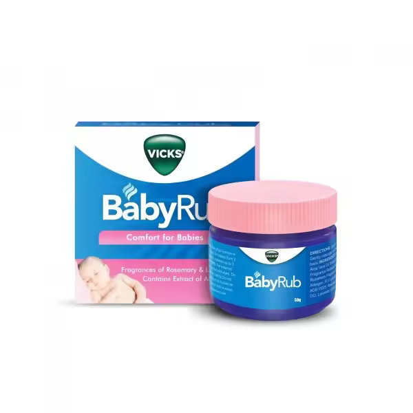 Vicks Babyrub Balsamo 50 gr EL PRECIO INCLUYE 3 UNIDADES - 1