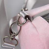 BIT Bolso de hombro y bolso portátil suave, equipaje de transporte para hámster, reptil, Chinchilla, jerbo, conejillo de indias, pájaros, mascotas pequeñas, 2 uds. - details 2
