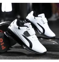 Zapatos De Levantamiento De Pesas Profesionales Para Parejas Calidad Superior Zapatos De Pesas Para Hombres Diseño De Squat Y Puja Dura Microfibra Antideslizante Negro/Oro - details 9