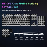 Romoral PBT Keycaps 119 Keys OEM Perfil Personalizable Para Teclas De Teclado MX Switch Meccanico Accesorios De Teclado Y Ratones - details 12