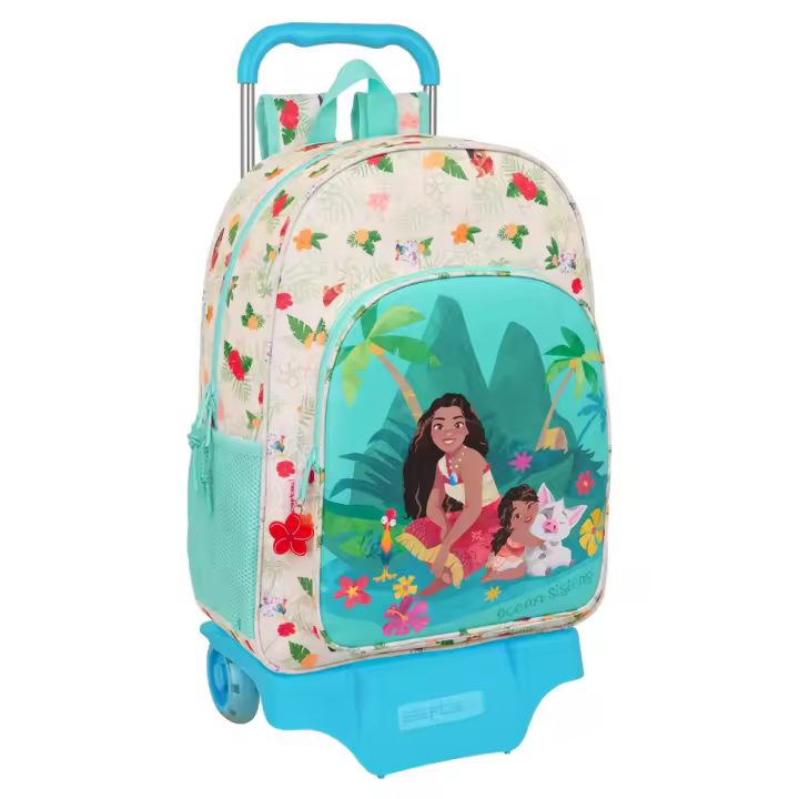 Mochila con Carro Vaiana 33X42X14 Cm (Safta 612442160) - 1