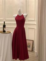 Vestido Largo Vintage Francés Para Mujer Sin Mangas A-Line Princesa Vestido De Noche De Primavera Para Fiesta Y Boda - details 7