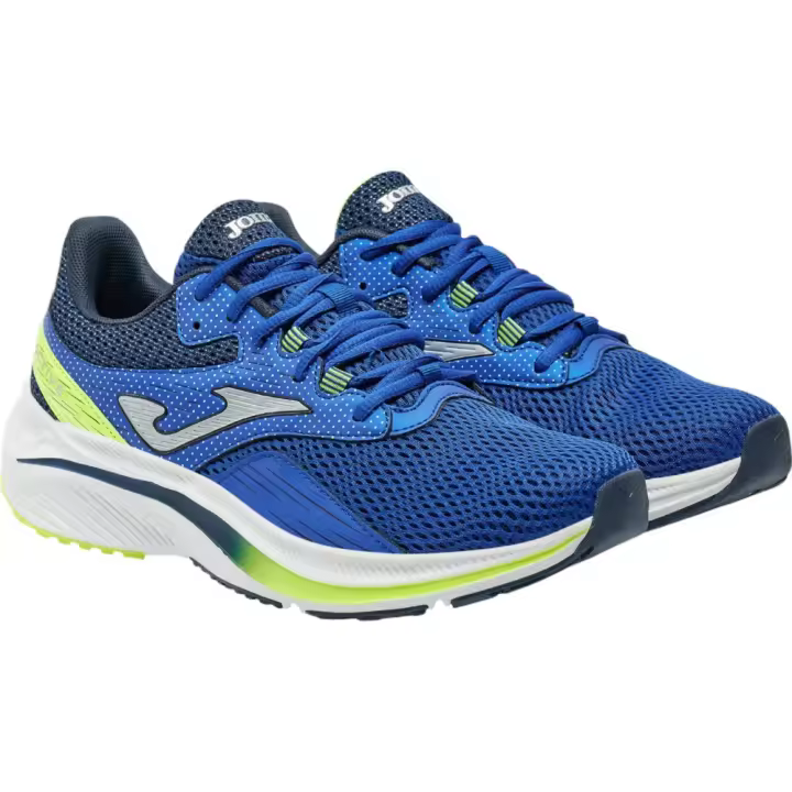 Zapatillas Joma Active 2405 Azul Royal Amarillo Fluor Ractiw2405 Running Hombre - 1