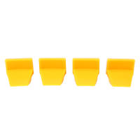 4pcs Protector De Mandíbula De Neumáticos En Plástico Amarillo Para Proteger La Rueda Del Guardabarros Al Cambiar Los Neumáticos Herramientas De Reparación De Neumáticos - details 3