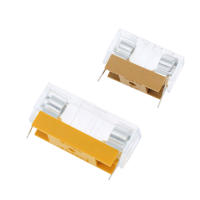 Portafusibles De Vidrio 5pcs/lot Tamaños 5*20mm 6*30mm Con Cubierta Transparente Bloque De Fusibles Para Automóviles Material De Cobre - details 1