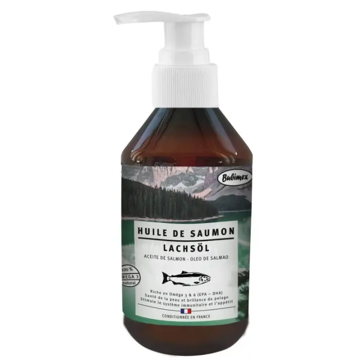Aceite de Salmón BubiMex | Salud y Brillo para Perros y Gatos | Alimento Húmedo para Perros - 1