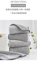 Toalla De Baño De Algodón Absorbente Y Gruesa Toalla Facial Suave No Ablada Para Adultos Regalo Para Viaje Y Hogar - details 0